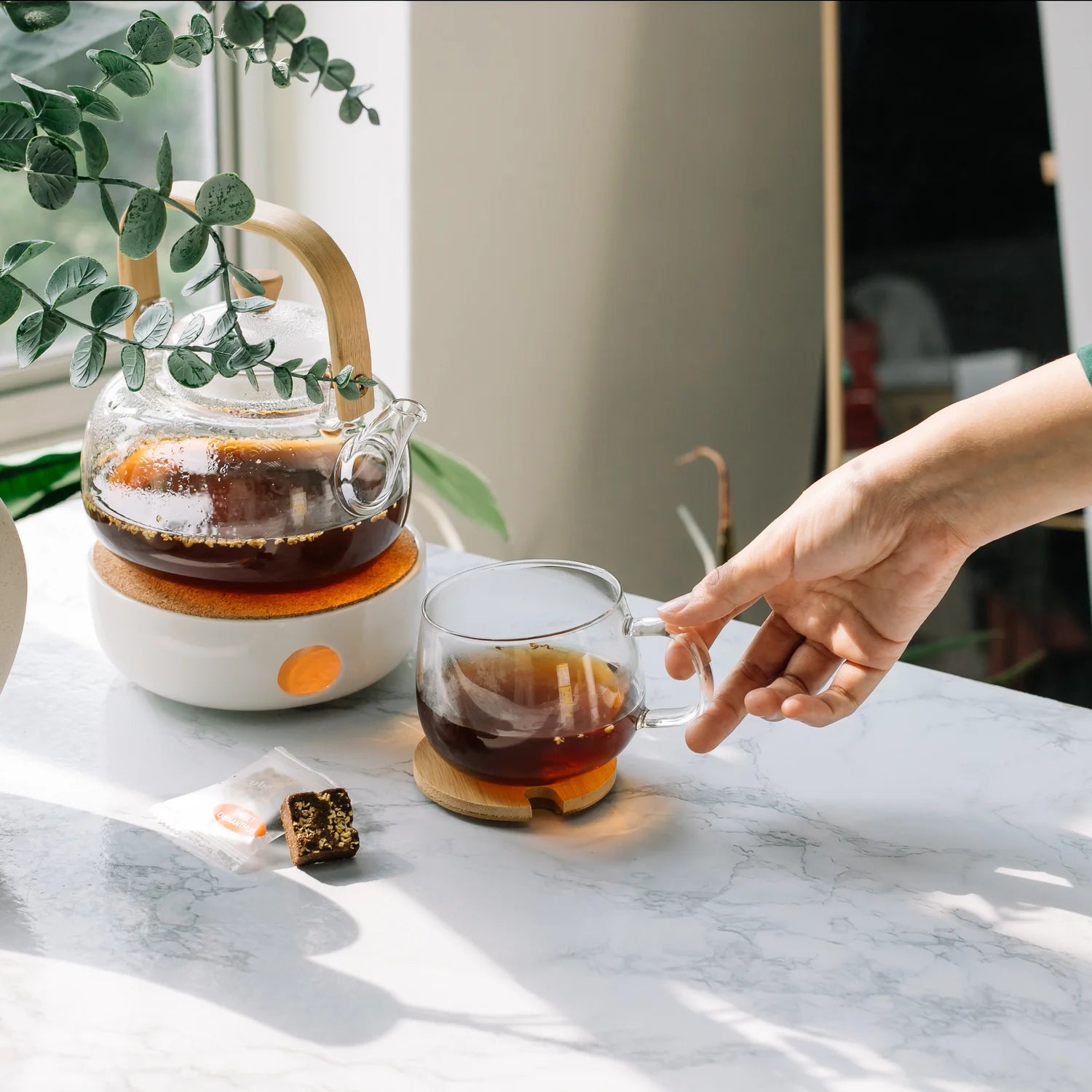 Cube tea