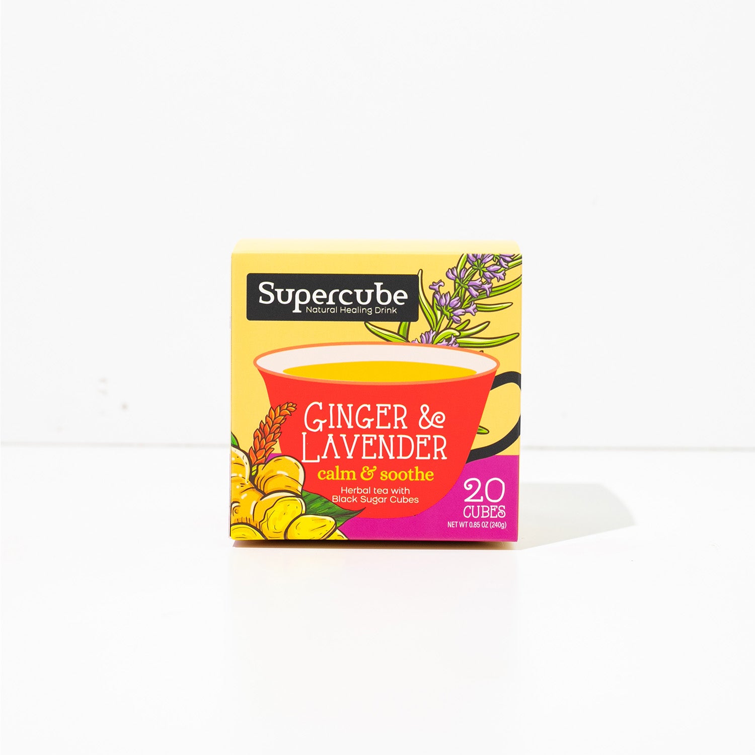 Supercube Tea Ginger & Lavender – Supercube
