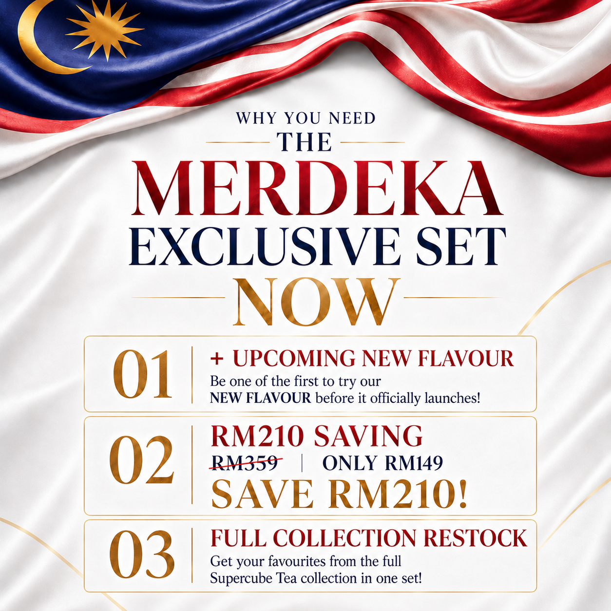 Merdeka Exclusive Set