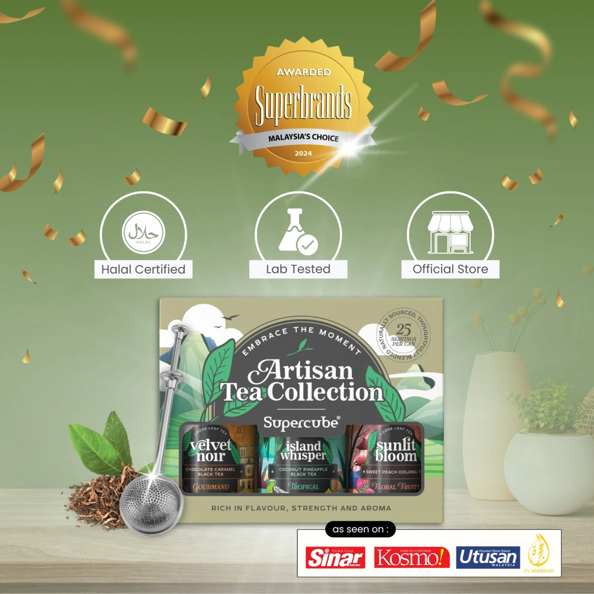Supercube Tea Cortisol Tea – Supercube