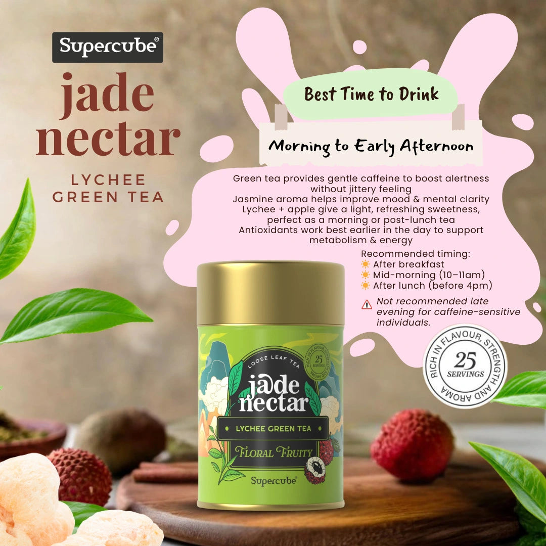 Supercube Tea Lychee Green Tea – Supercube